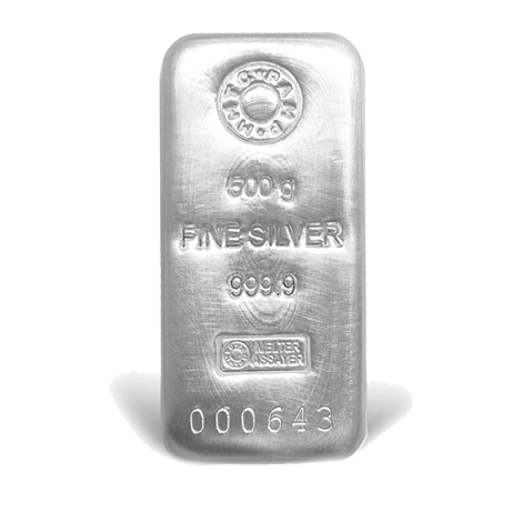 Silver Bar 500g